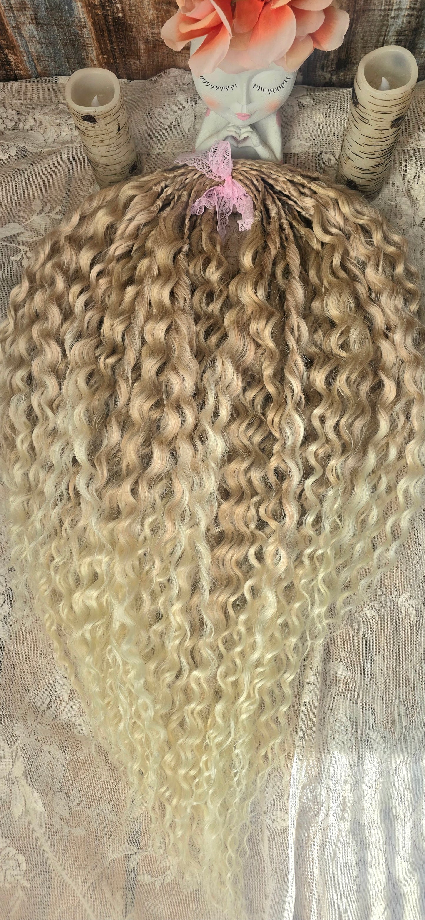 50 DE SET - Mermaid Waves Blonde Bombshell