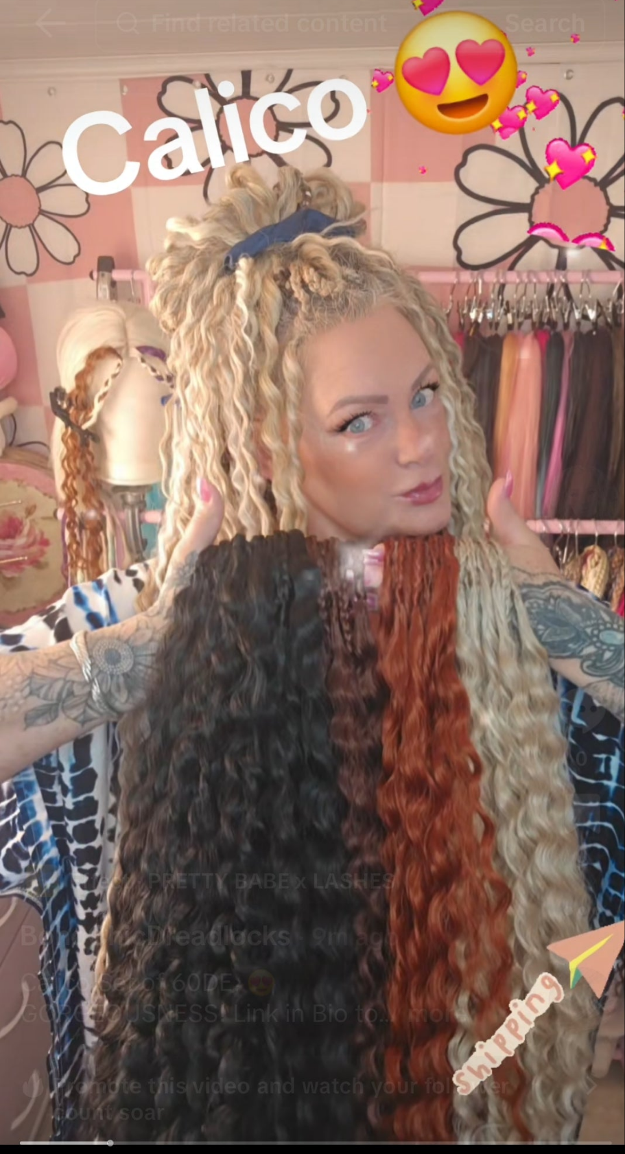 60 DE SET - Mermaid Waves in Calico