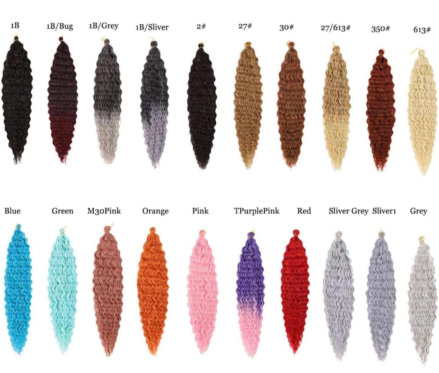 10 DE BohoChic Mermaid Waves 🧜‍♀️ Colors 👆