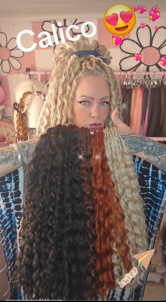 50 DE SET - Mermaid Waves in Calico