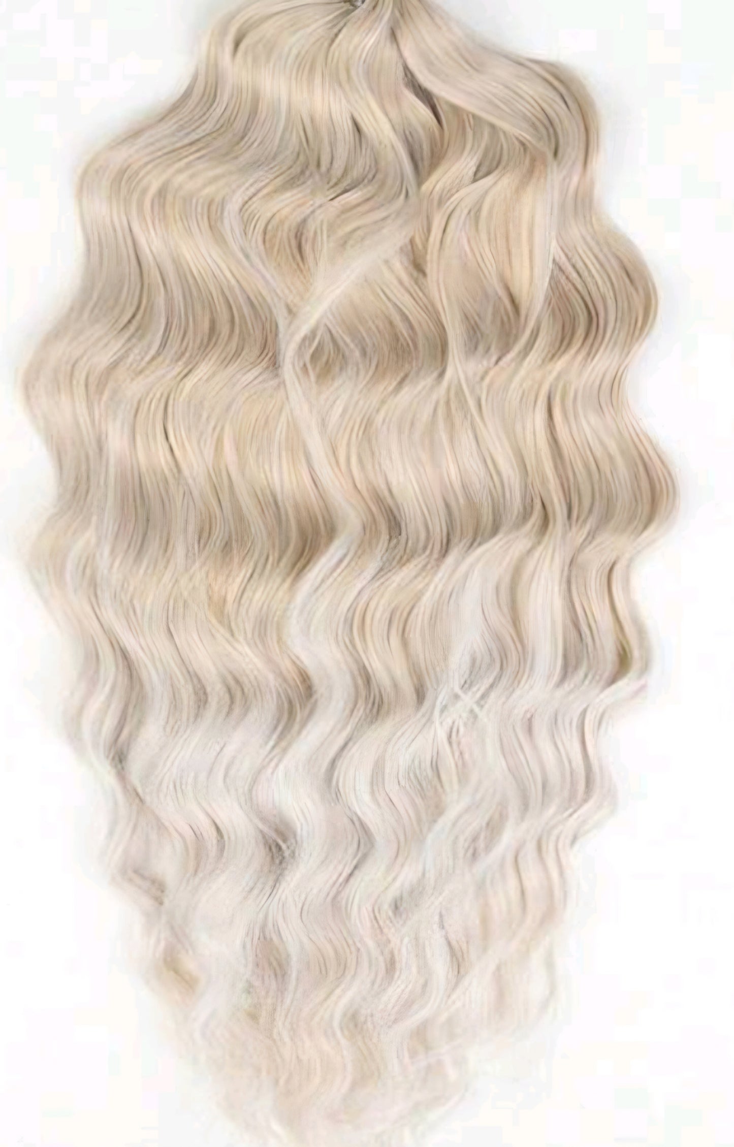 40DE - BRUSHABLE Water Waves - Blonde & Brown Ombre Mix