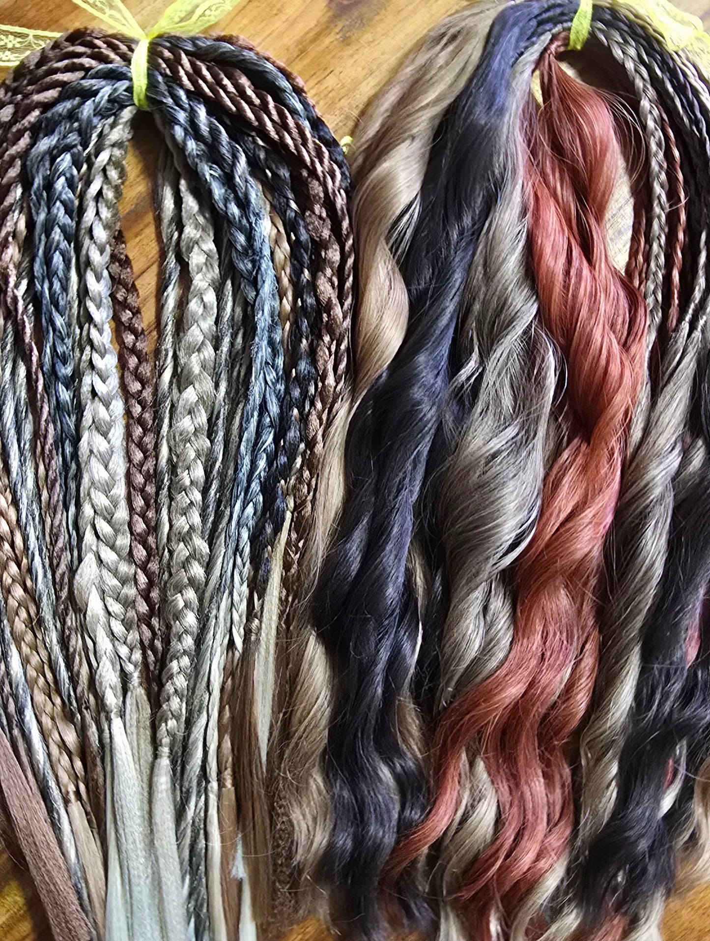 50 DE SET Vikings w/Wispy Ends - Snickers Blend