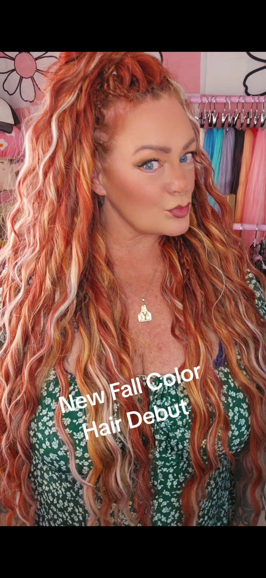 50DE - BRUSHABLE Water Wave - Copper Dreams - Color As Shown